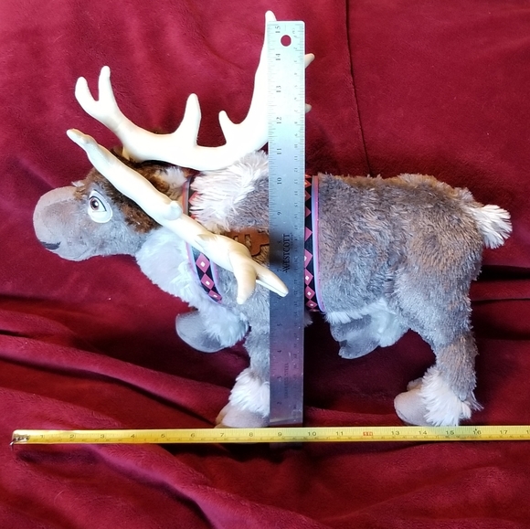 Sven Reindeer from Frozen Plush Stuffed Animal Disney toy - Picture 4 of 7